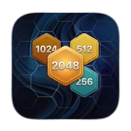2048 Hex icon