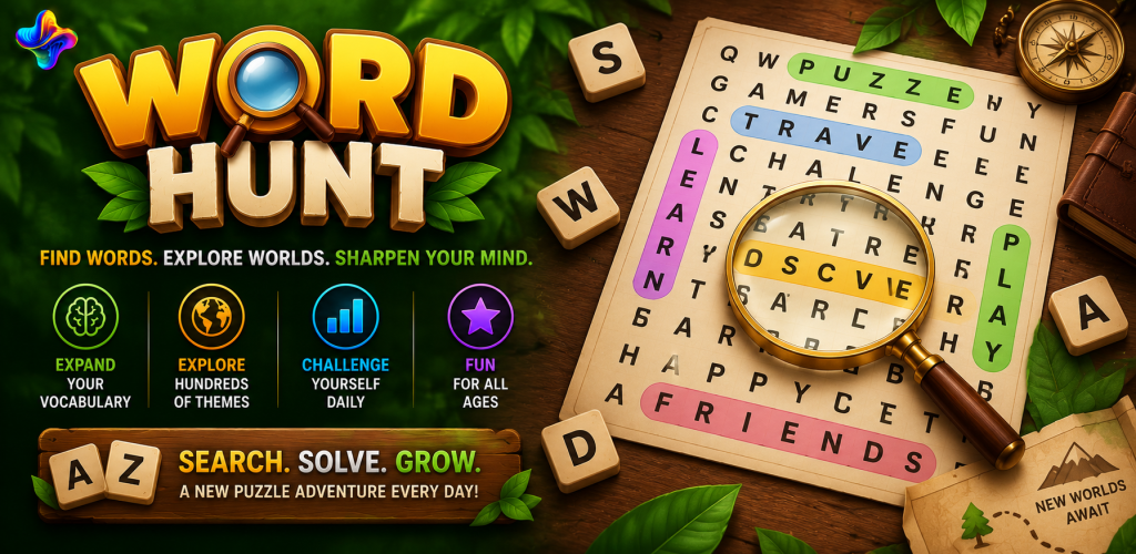 Word Hunt feature artwork
