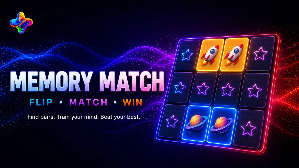 Memory Match feature artwork